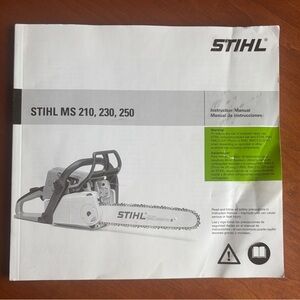 STIHL Chainsaw Manual - MS 210/230/250